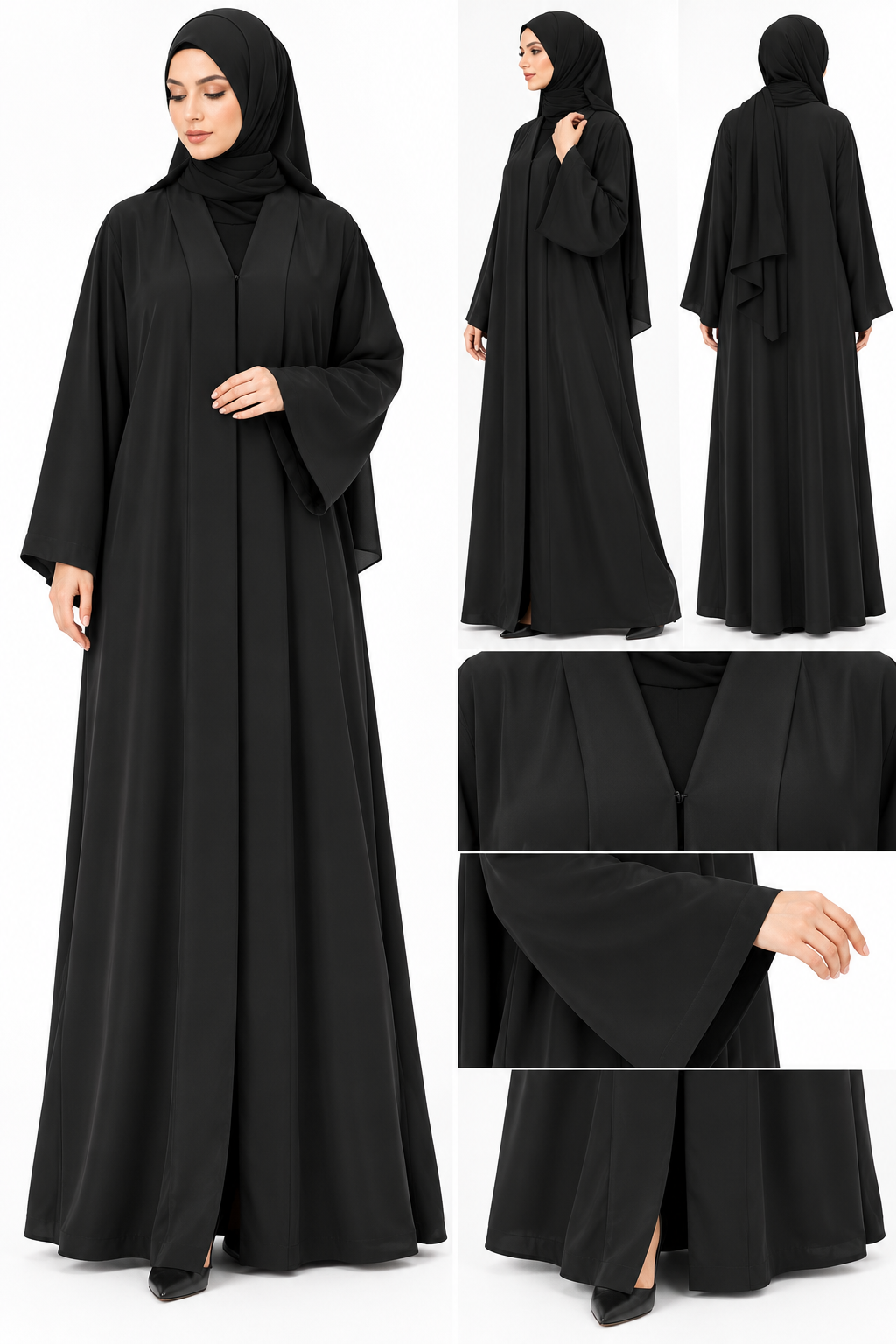 Plain abaya