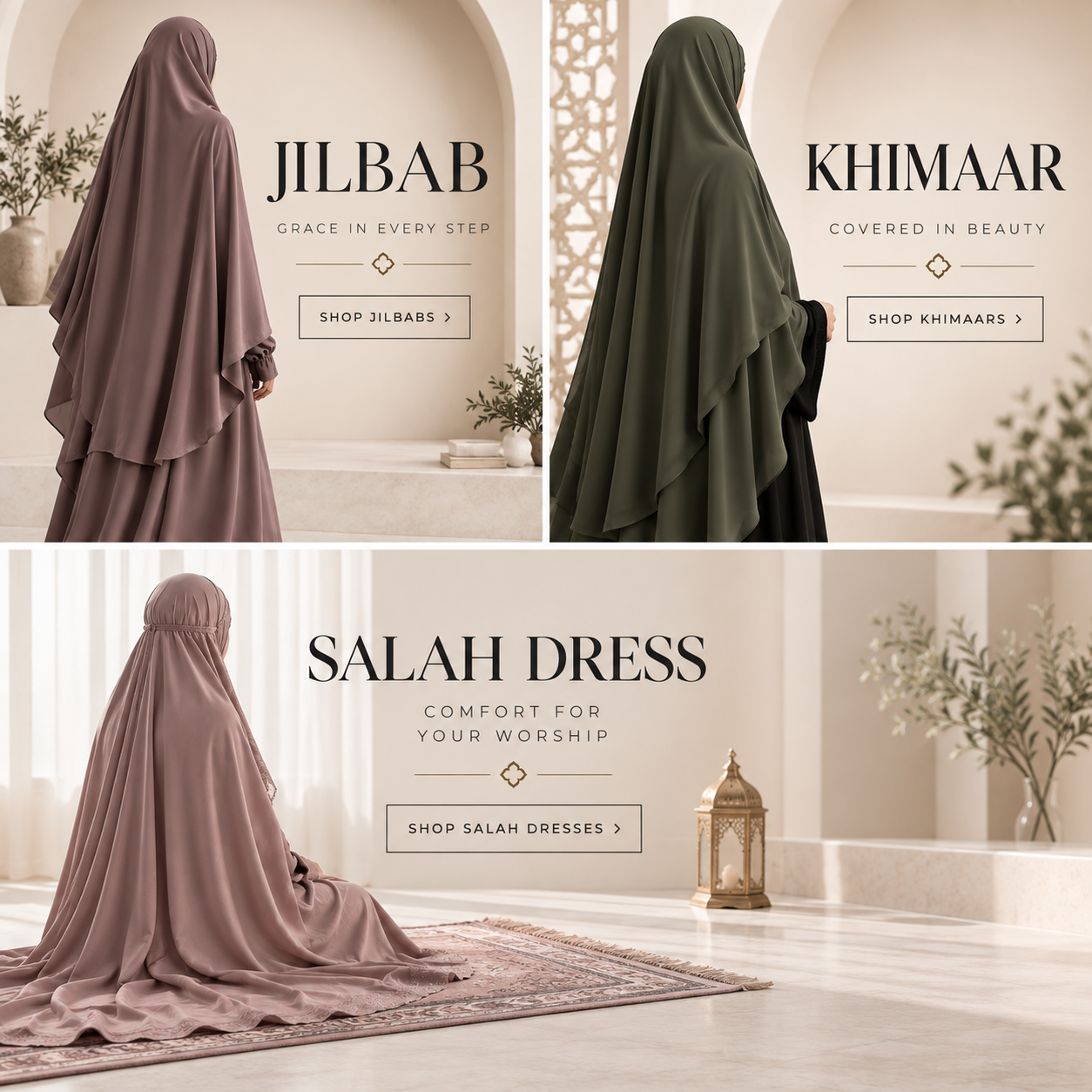 Jilbabs , khamaar & salah dress
